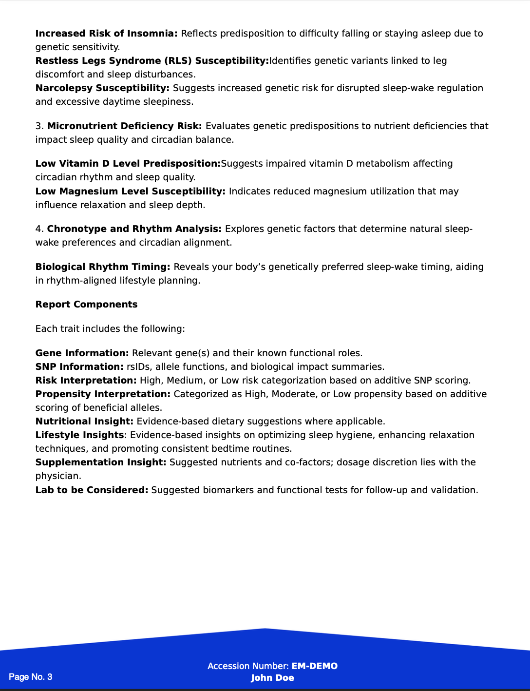 Altera Sleep & Recovery Optimization Panel